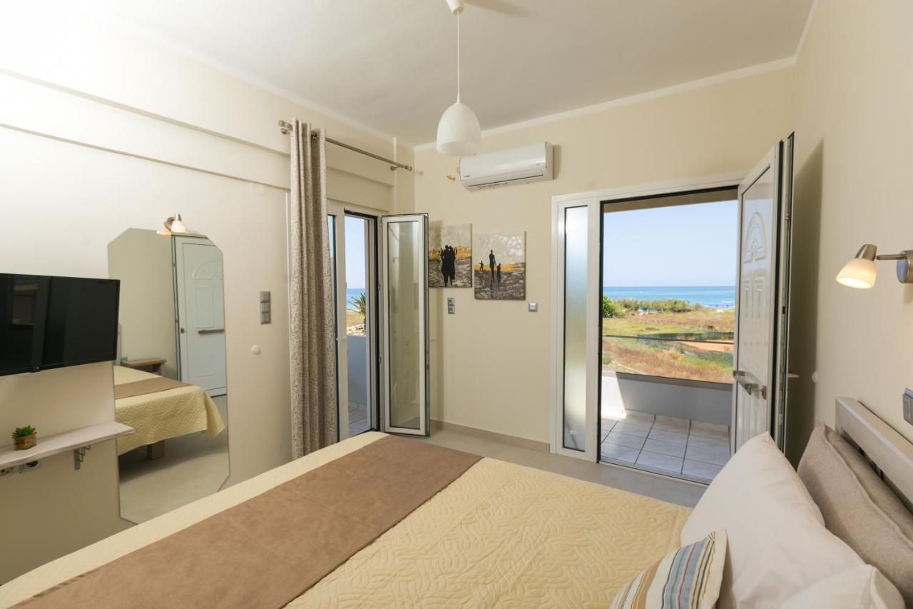 Vasileios Seaview Apartments Platanias Esterno foto